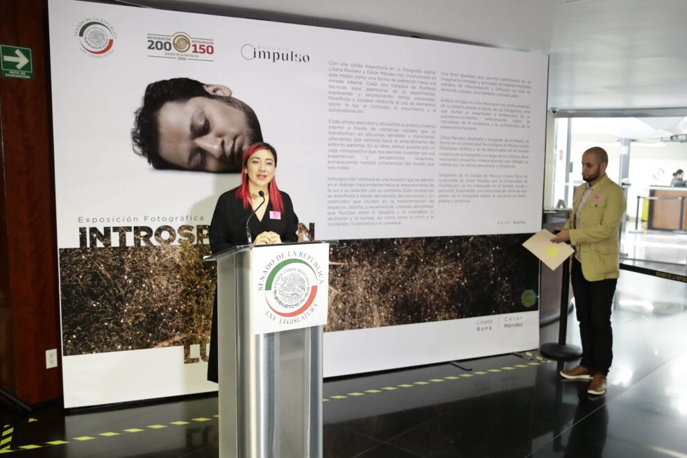 “Introspección Lumínica” en el Senado de la República, exposición de jóvenes artistas digitales 1 060824 Introspeccioin Luminica 1