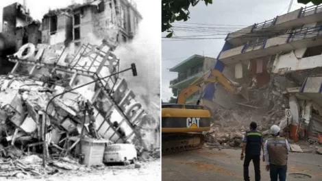 19S cronologia de los sismos de 1985 y 2017