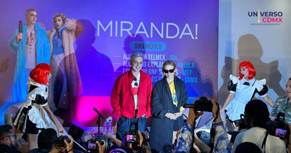 Miranda regresa a México con una gira imperdible y nuevas colaboraciones