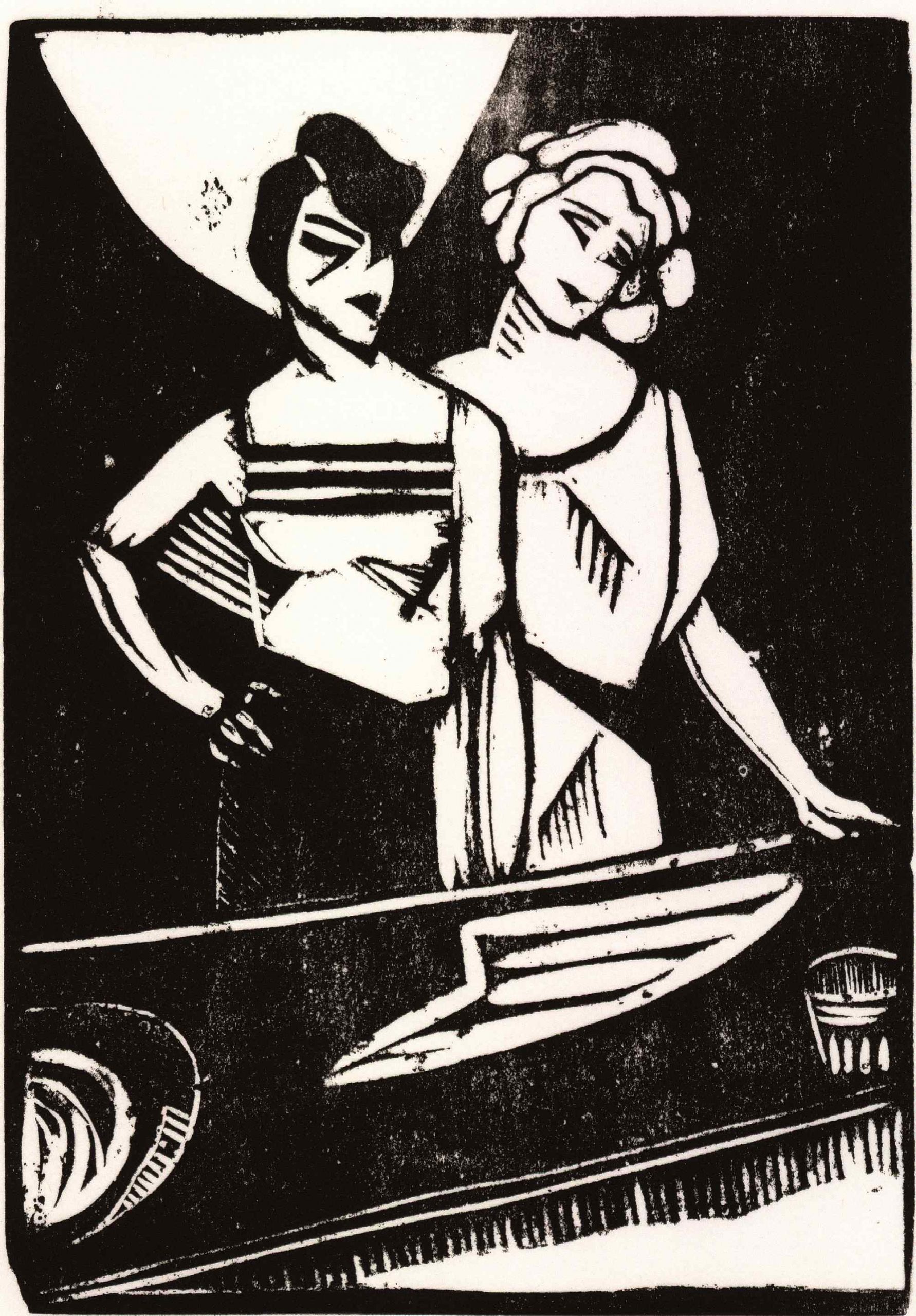 Pancho Cossío Cora y Enriqueta 1923 scaled