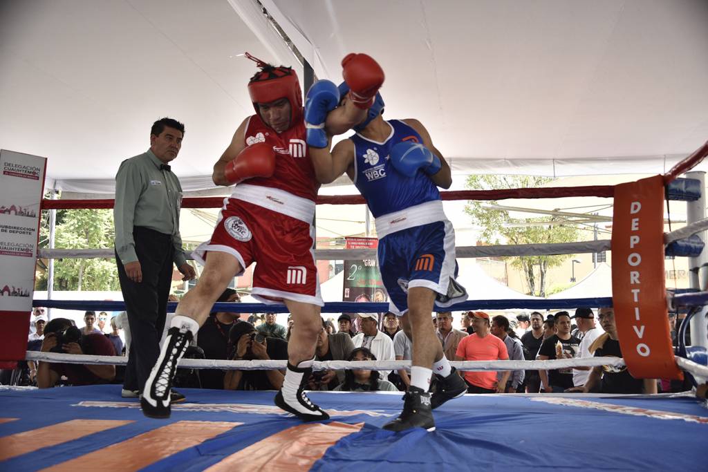 pelea amateur mexico alma montiel