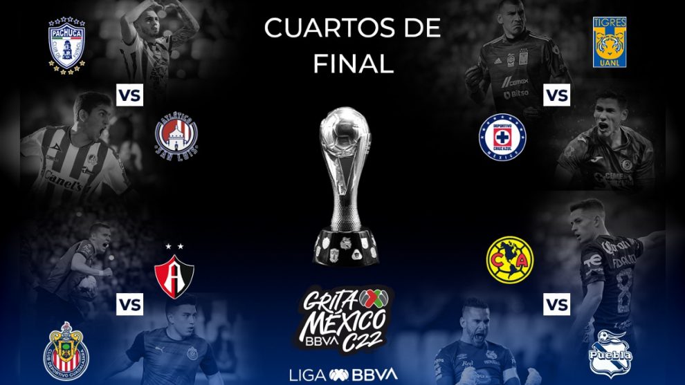 liguilla horarios liga mx clausura 2022 cuartos de final 140720