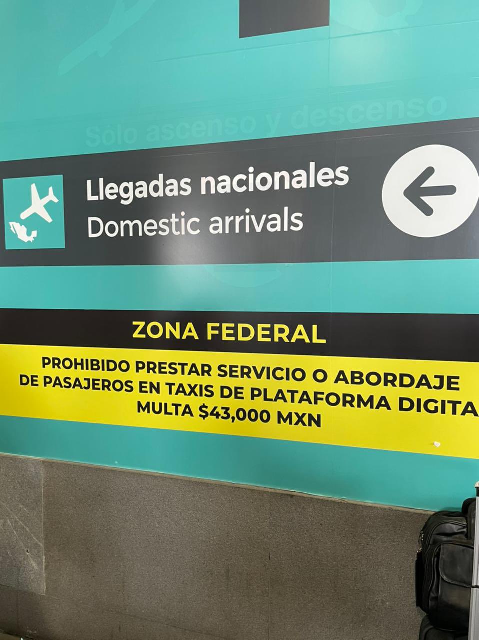 AICM prohíbe uso de taxis de plataformas digitales en sus terminales 1 7OUDOEXDDFAUZAYFMKJHR66YMQ