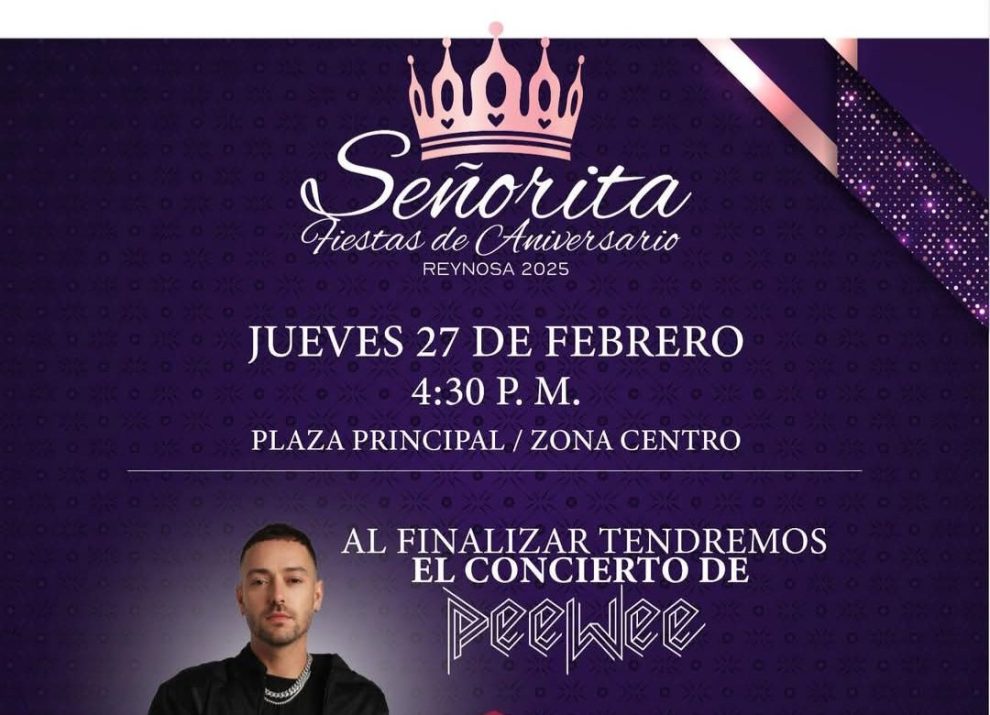 Pee Wee llega a Tamaulipas para ofrecer concierto gratis