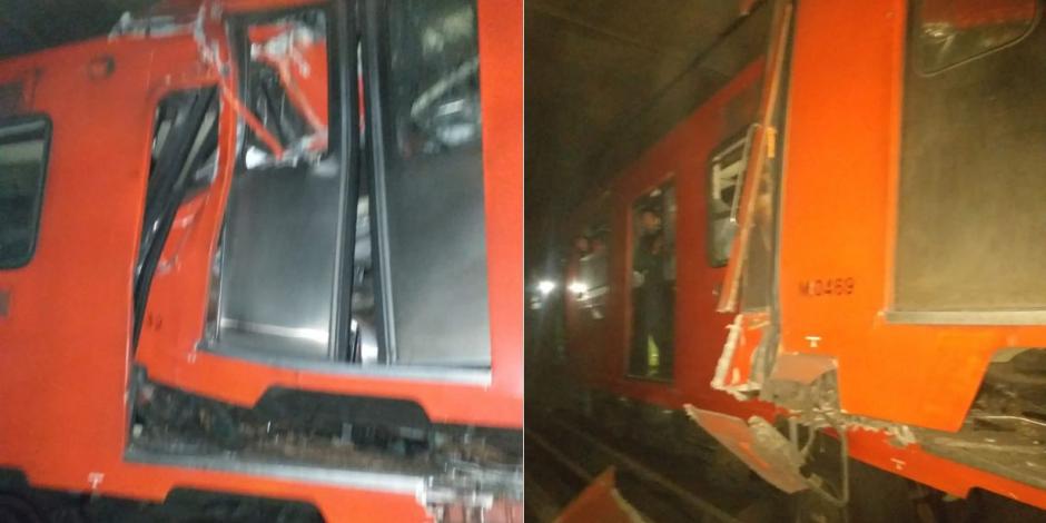 Se registra choque de trenes en la Línea 3 del Metro de CDMX 1 63b997808314d