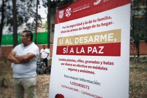 México intensifica la campaña “Sí al desarme, sí a la paz”; obteniendo una gran respuesta por parte de la ciudadanía