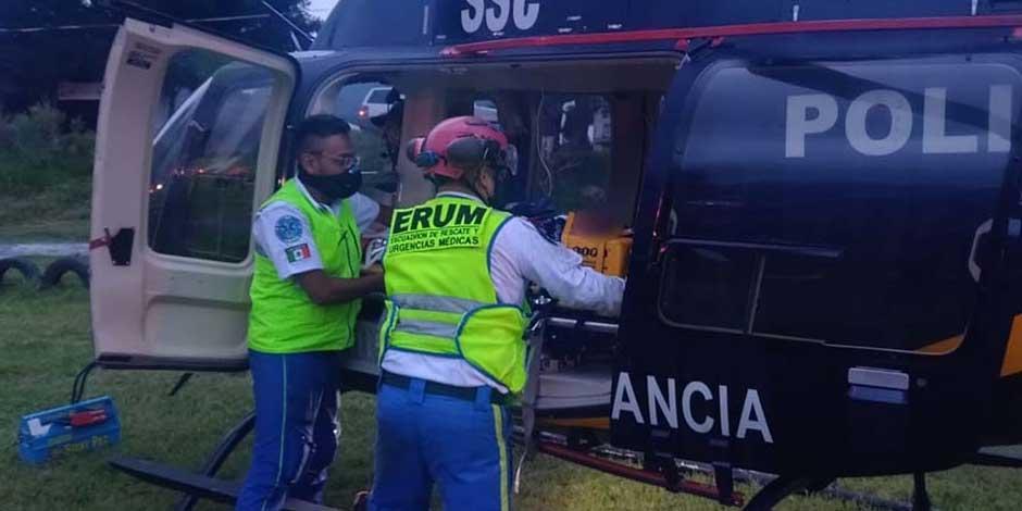 Niño cae en cráter del volcán Xitle en CDMX 1 64c878d9a1464