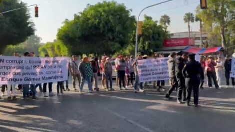 Resolución de conflicto y lesiones en protesta de trabajadores del IPN
