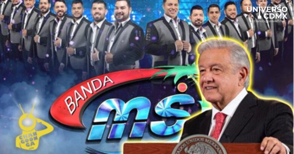 AMLO anuncia concierto de la Banda MS en su último grito de Independencia en el Zócalo de CDMX