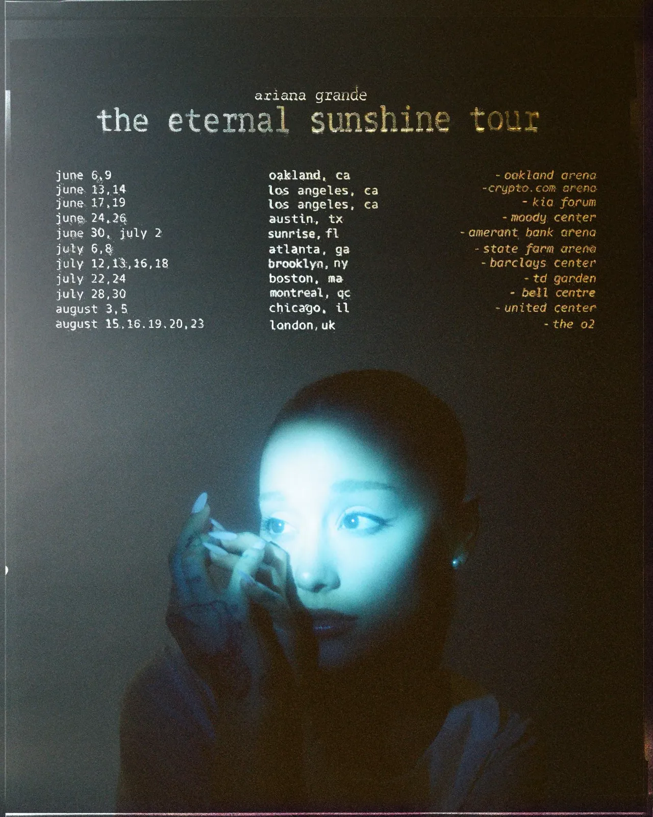 Ariana Grande anuncia su regreso a los escenarios con “The Eternal Sunshine Tour” 2 Ariana Grande