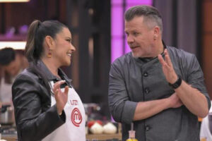 Rumores sobre romance entre el chef Poncho Cadena y la actriz Litzy en MasterChef Celebrity