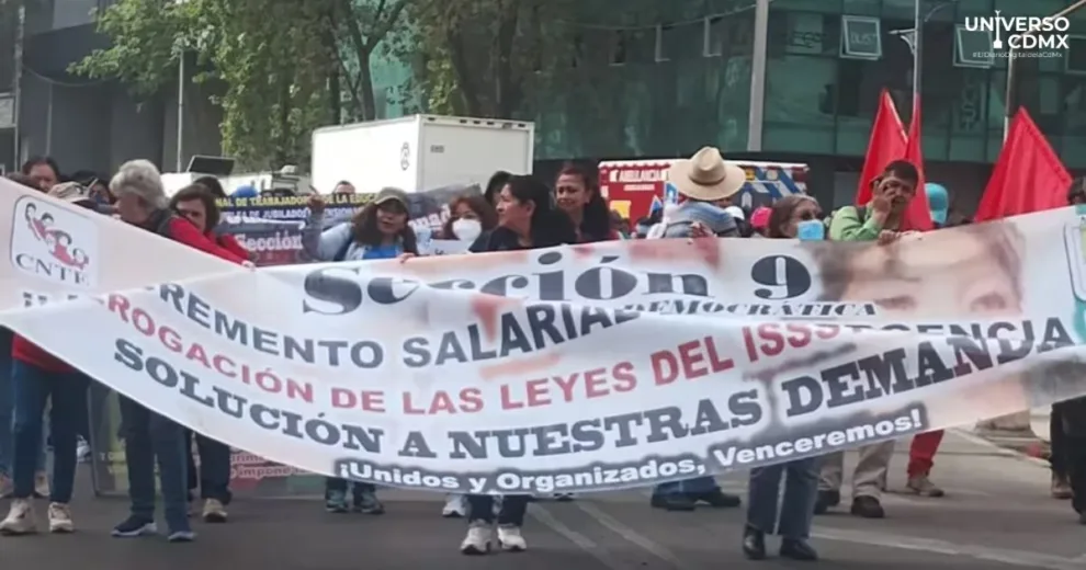 Maestros de la CNTE anuncian paro nacional y marcha en CDMX el 15 de abril 7 Maestros de la CNTE anuncian paro nacional y marcha en CDMX el 15 de abril
