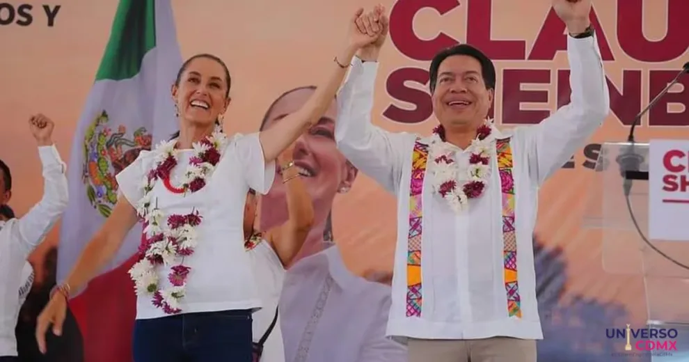 Para Sheinbaum, la oposición desesperada recurre al uso ilegal del logotipo del INE 1 Para Sheinbaum, la oposición desesperada recurre al uso ilegal del logotipo del INE