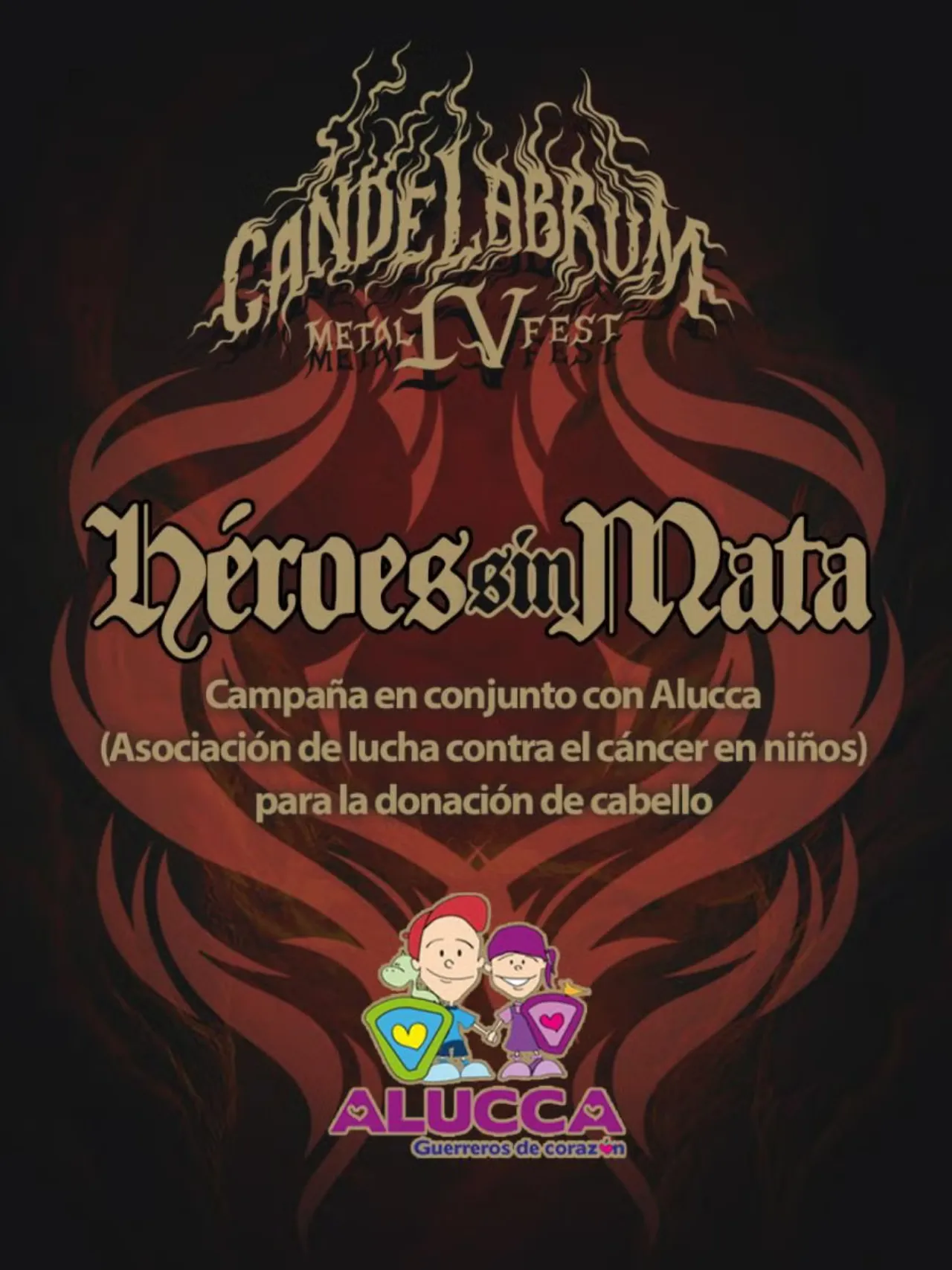 Candelabrum Fest 2025 convoca a metaleros a donar su cabello para niños con cáncer 3 Candelabrum