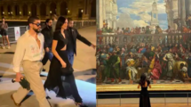 Bad Bunny y Kendall Jenner cierran el Museo del Louvre de París para cita privada