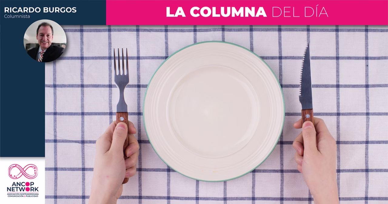 En casa del pobre, el que no trabaja no come 1 Columna Ricardo Burgos