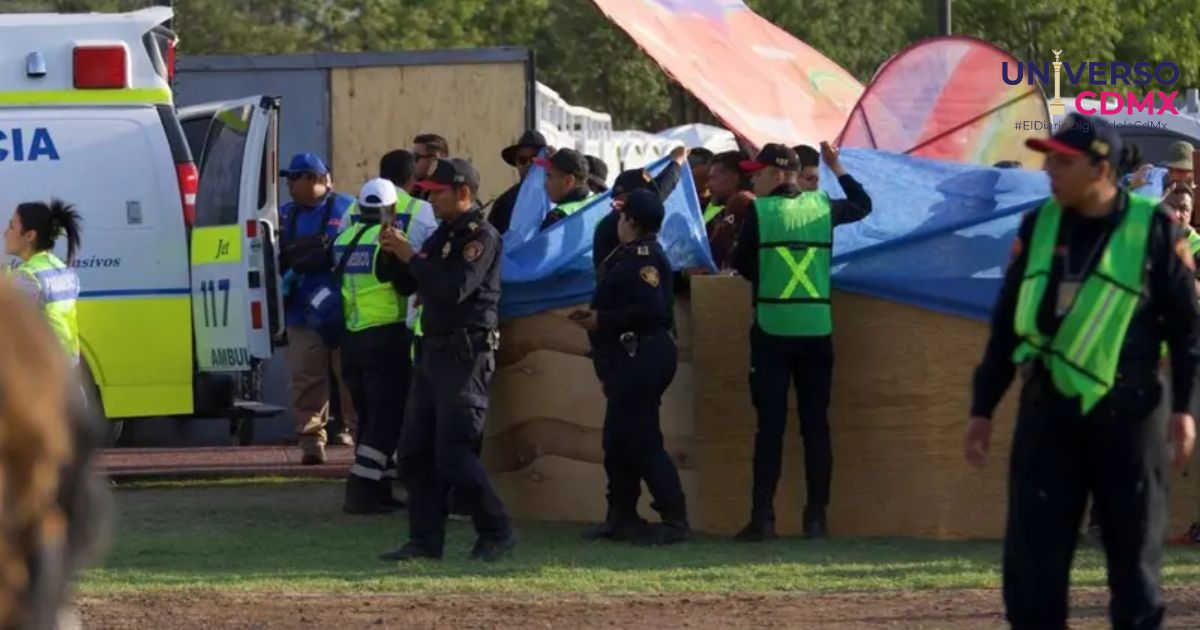 Del escenario al desastre AXE Ceremonia termina en caos por colapso de estructura