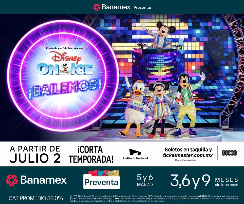 Disney On Ice regresa a México con un espectáculo lleno de magia y emoción 1 Disney On Ice regresa a México con un espectáculo lleno de magia y emoción