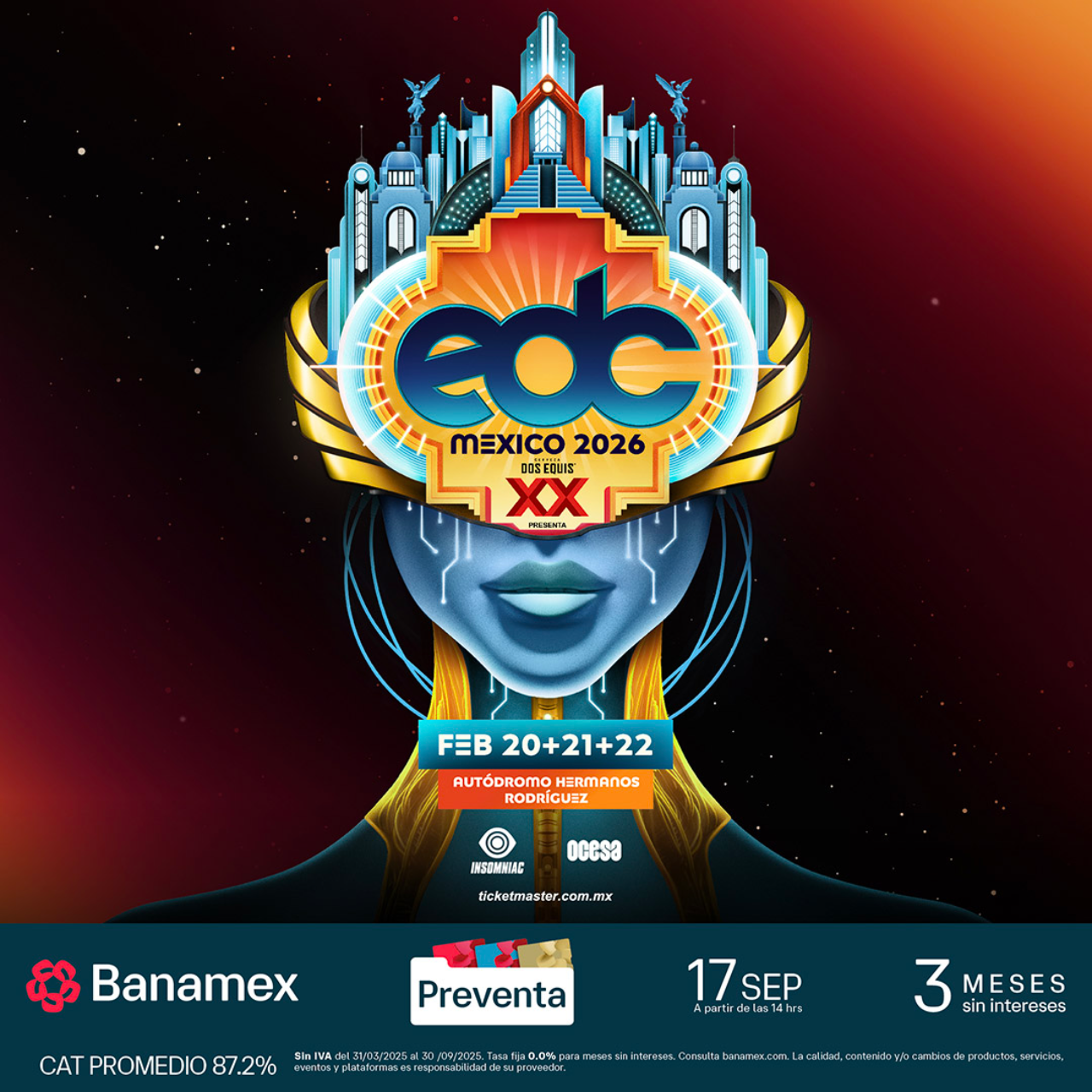 El cielo eléctrico se vuelve a encender la CDMX: EDC México 2026 confirma fechas y boletos para su edición número 12 2 EDC México 2026