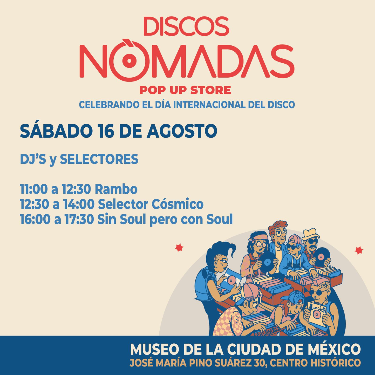 Un viaje sonoro en el tiempo: el Bazar Discos Nómadas reúne a melómanos en el Centro Histórico 5 El Bazar Discos Nómadas