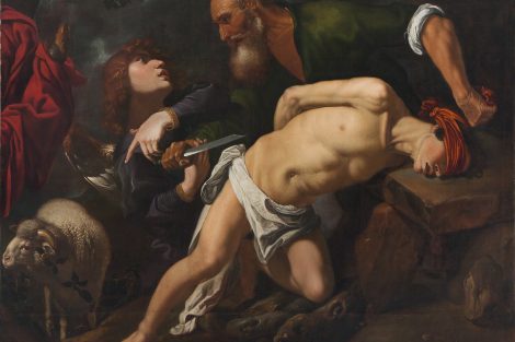 El sacrificio de Isaac. Orrente