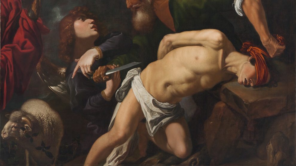 El sacrificio de Isaac. Orrente