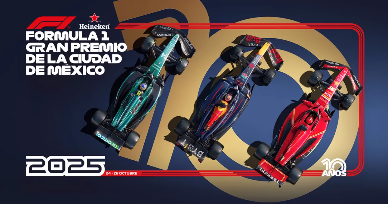 El evento que reúne a los amantes de la velocidad y los autos ya llegó a México. 1 Formula 1