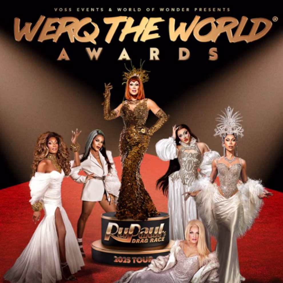 Gira oficial de RuPaul´s Drag Race en “WERQ THE WORLD 2025”