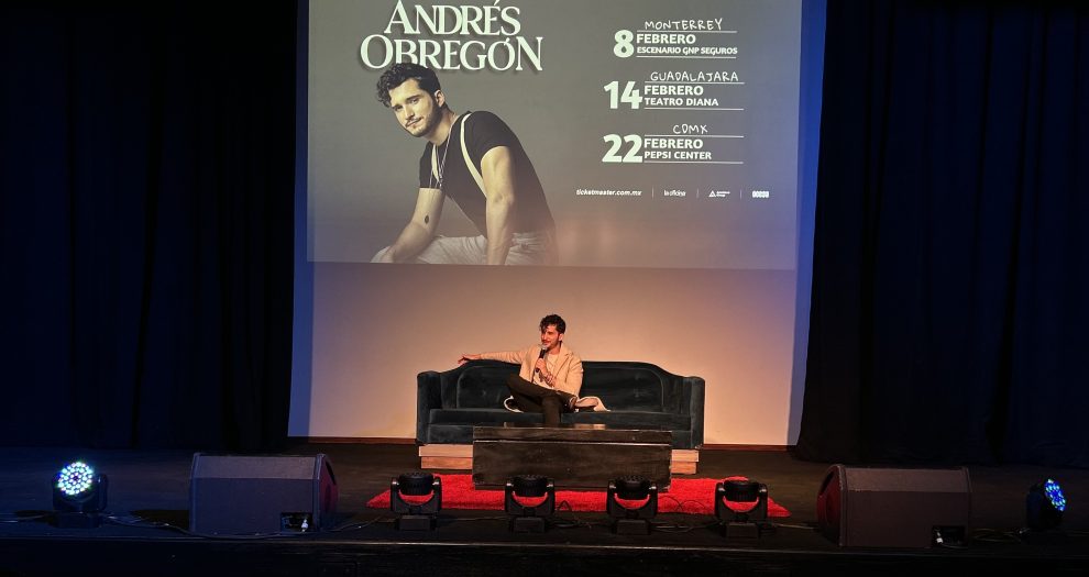 Andrés Obregón llega al Pepsi Center y planea conquistar a todo México