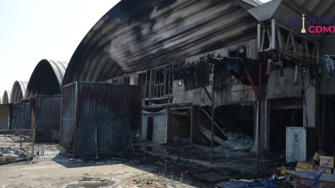 Jefa de gobierno Clara Brugada anuncia acciones en apoyo a locatarios de la Central de Abastos afectados por el incendio 1