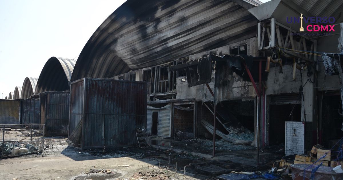 Jefa de gobierno Clara Brugada anuncia acciones en apoyo a locatarios de la Central de Abastos afectados por el incendio 1