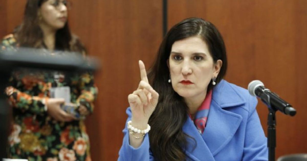 Kenia Lopez Senado 16 de julio