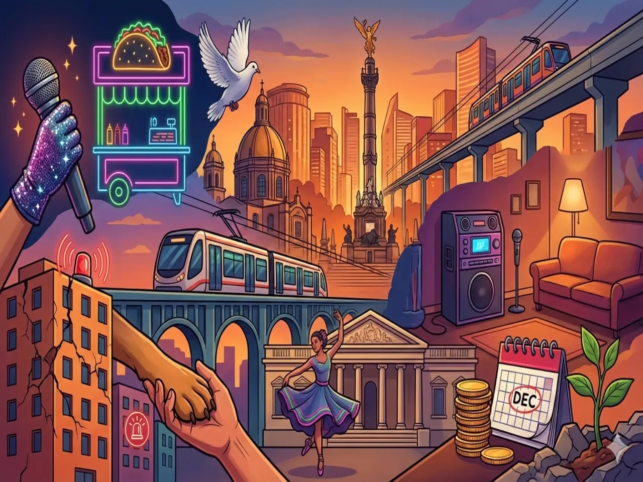 Las 10 noticias que marcaron a la Ciudad de México en 2025