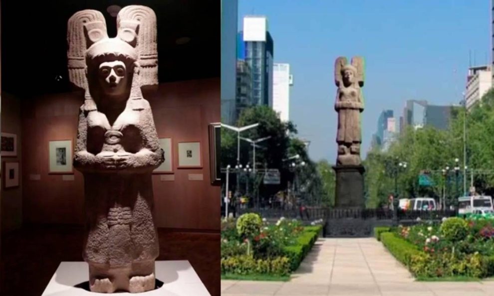 CDMX rinde homenaje a las mujeres indígenas con la Joven de Amajac 7 MONUMENTO joven de Amajac