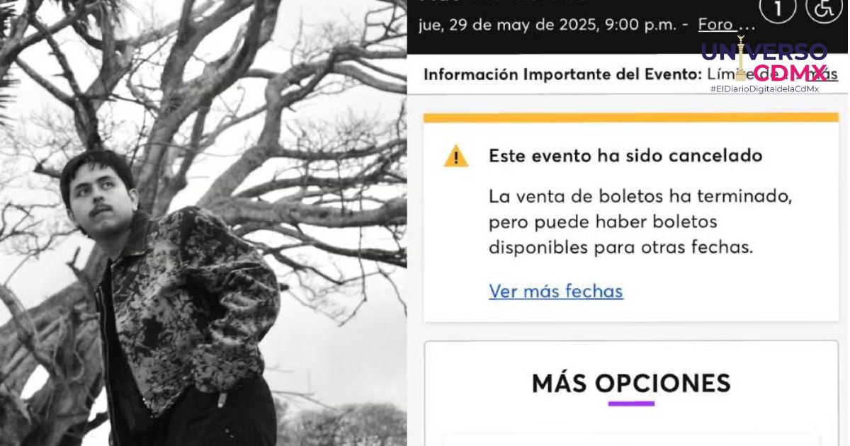 Macario Martinez cancela concierto en CDMX en medio de rumores por baja venta de boletos