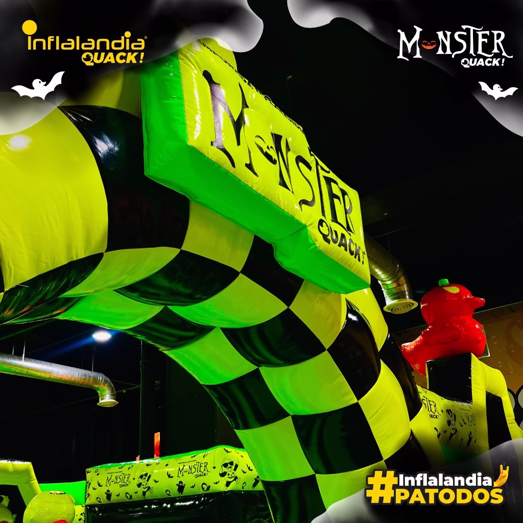 Diversión inflable y espeluznante: llega Monster Quack a Inflalandia Oceanía 5 Monster Quack