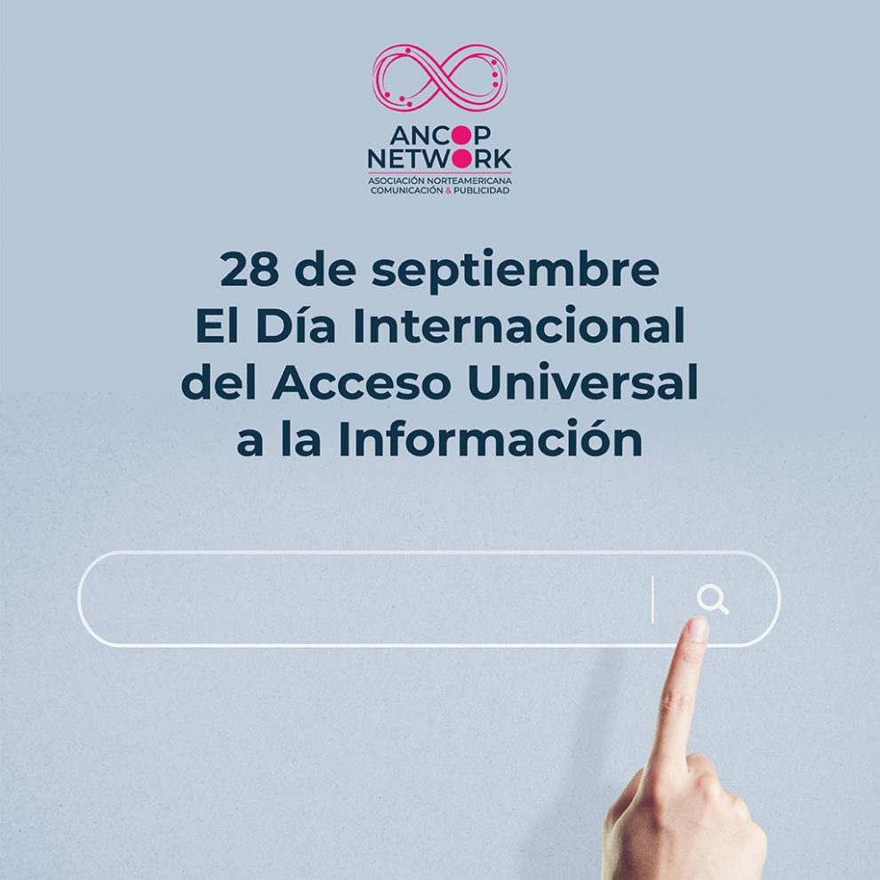 28 de septiembre: El Día Internacional del Acceso Universal a la Información 1 Nota 02