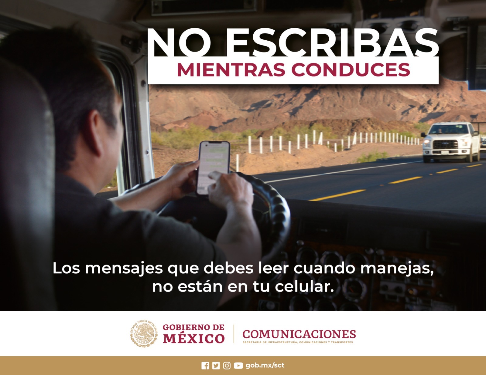 Recomienda SICT respetar señales de tránsito y límites de velocidad, en este regreso de vacaciones 2 PHOTO 2023 04 15 13 00 26
