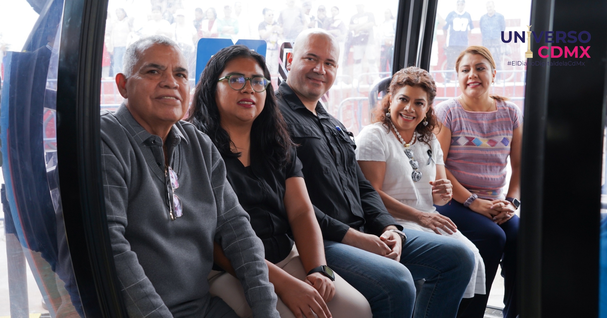 PRESENTA JEFA DE GOBIERNO CLARA BRUGADA LA LINEA 6 DEL CABLEBUS 1