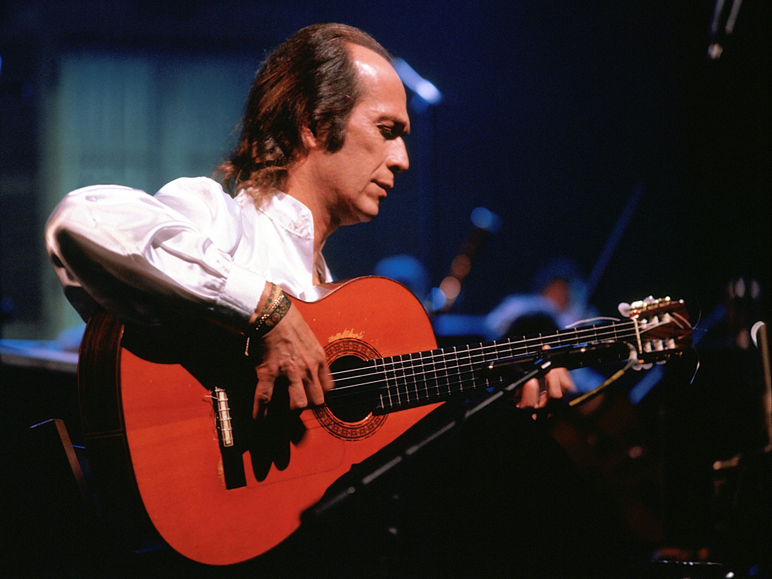 Paco de Lucía visto con la mirada de Paco Manzano 