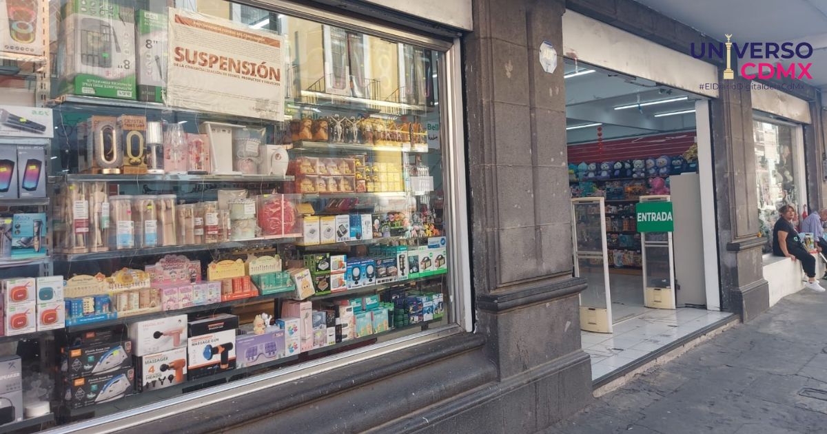 Profeco coloca sellos de suspension comercial en establecimiento Merca Asia 3