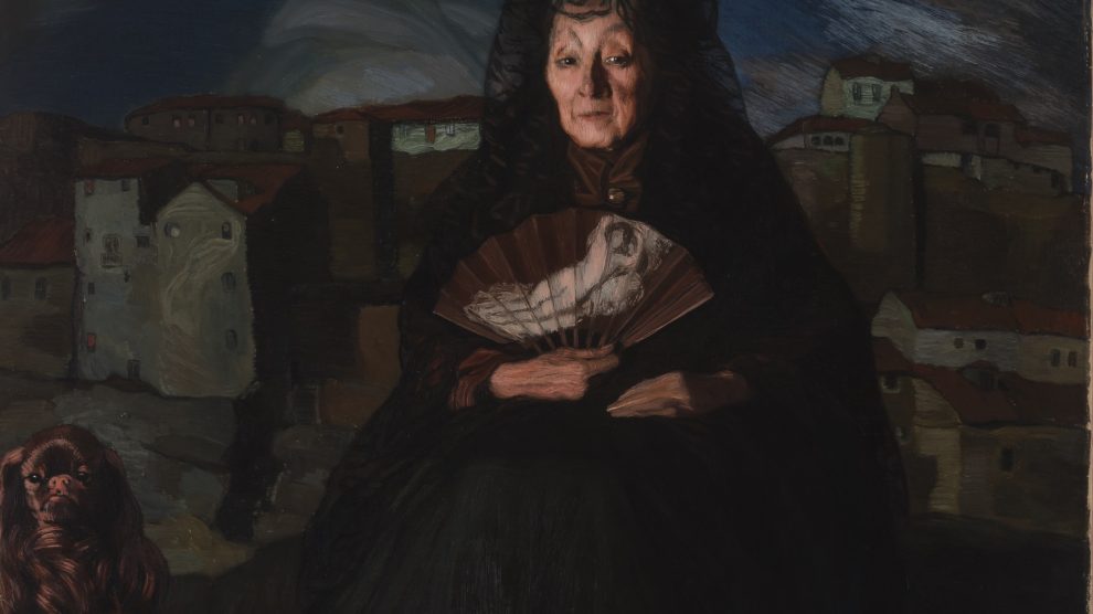 Retrato de do¤a Rosita Guti‚rrez. Zuloaga