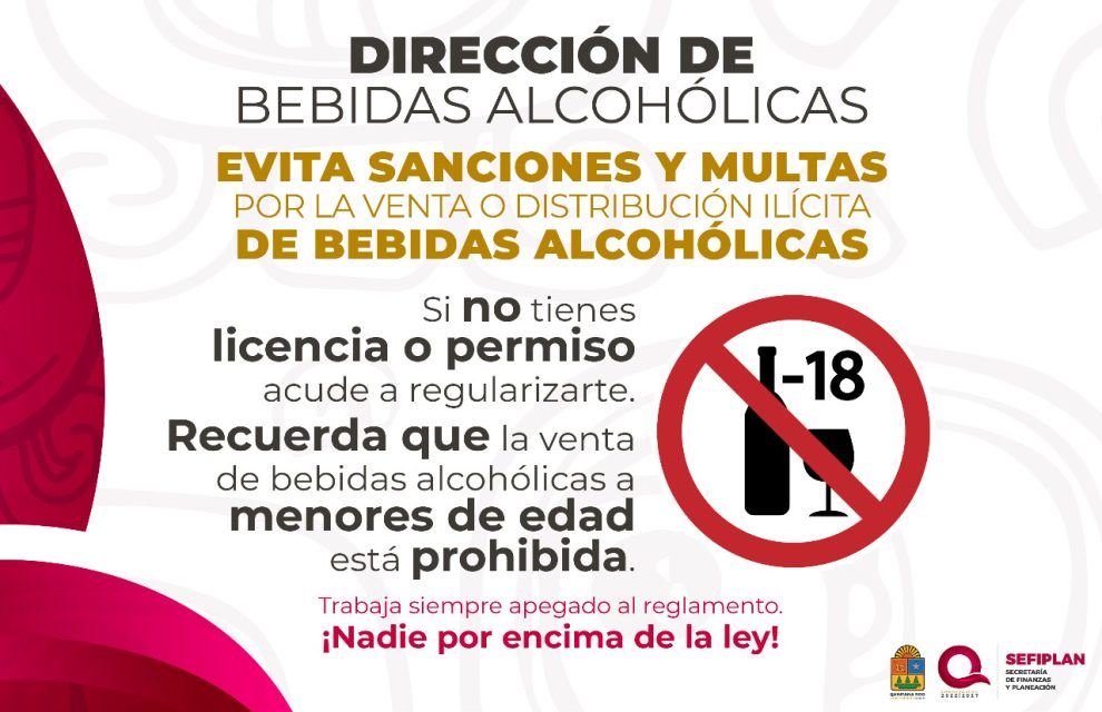 La SEFIPLAN hace un llamado a la sociedad para que denuncie la venta ilegal de bebidas alcohólicas 7 SEFIPLAN Llamado 01