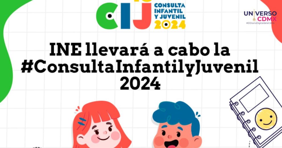 Arranca la Consulta Infantil y Juvenil 2024: niños y adolescentes de México podrán expresar sus opiniones.