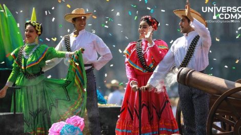 CDMX lista para el desfile cívico-militar por el 114 aniversario de la Revolución Mexicana.