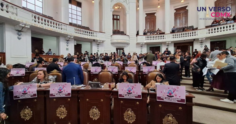 MORENA en la CDMX propone reconocer la gestión menstrual digna como un derecho humano