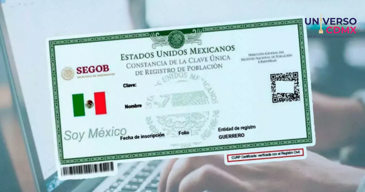 SW CURP biometrica el documento que sera obligatorio en Mexico a partir de 2025