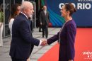 Claudia Sheinbaum propone destinar 1% del gasto militar global a la reforestación en el G20