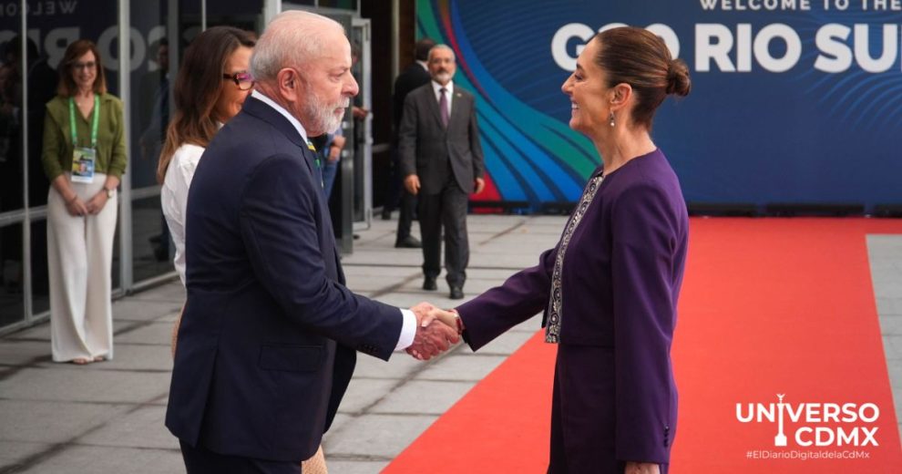 Claudia Sheinbaum propone destinar 1% del gasto militar global a la reforestación en el G20