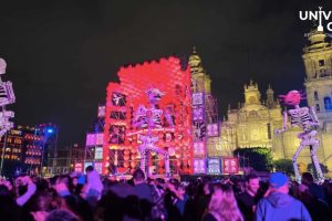 Se inaugura la ofrenda monumental en el Zócalo de la Ciudad de México